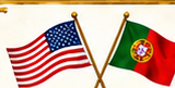American and Portuguese flags